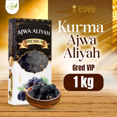 KURMA AJWA ALIYAH (1 KG)